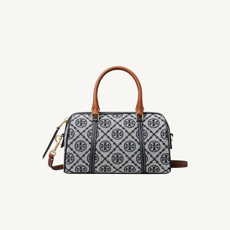 T Monogram Petite Barrel Bag