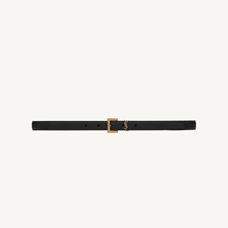 Cassandre Thin Belt with Square Buckle