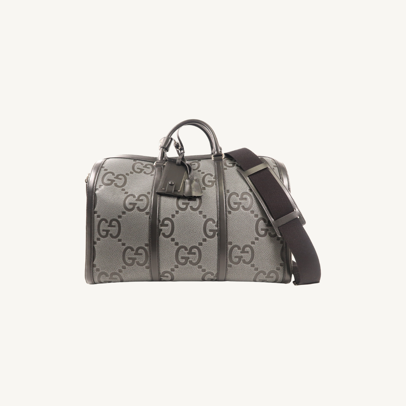 GG Monogram Leather Duffle