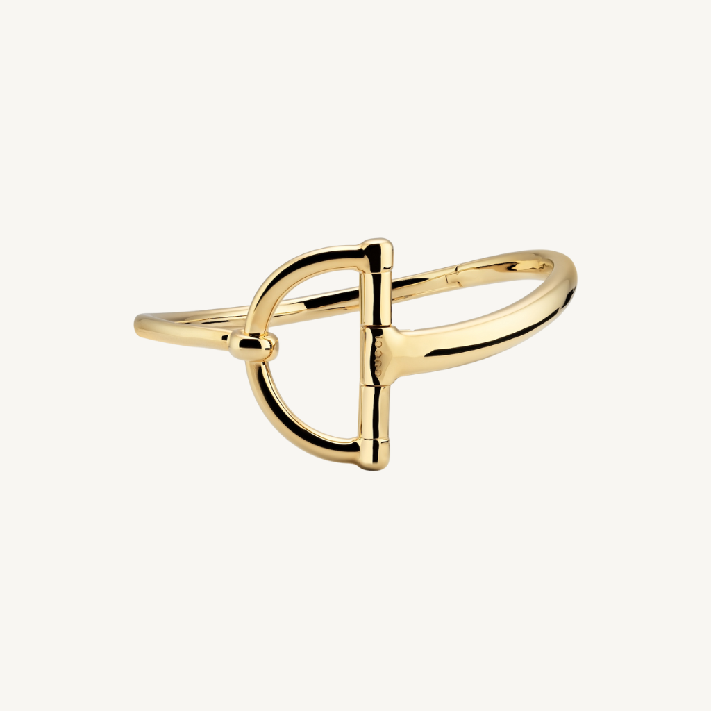 Half Horsebit Necklace