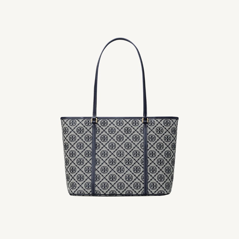 T Monogram Small Zip Tote