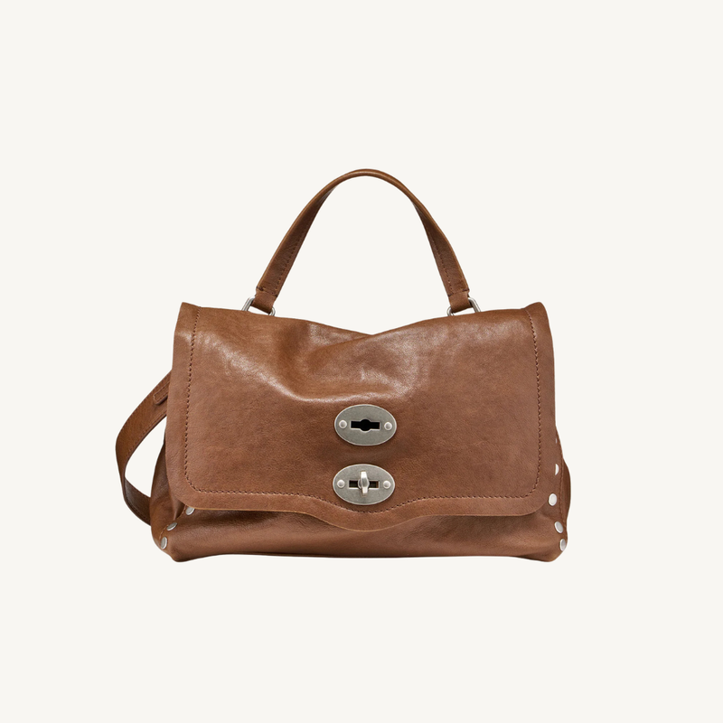 Small Postina Smooth Leather Bag