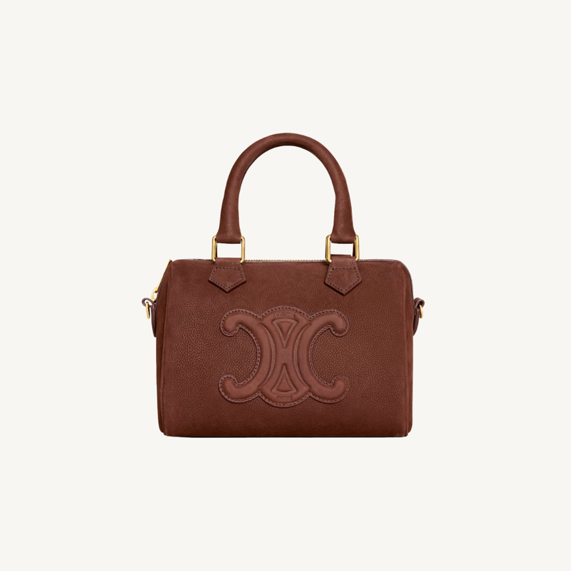 Small Boston Bag In Nubuck