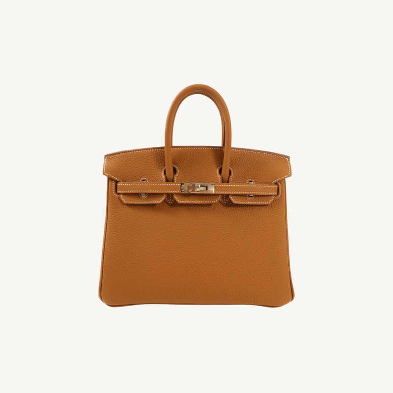 Birkin 25 Togo Gold PHW