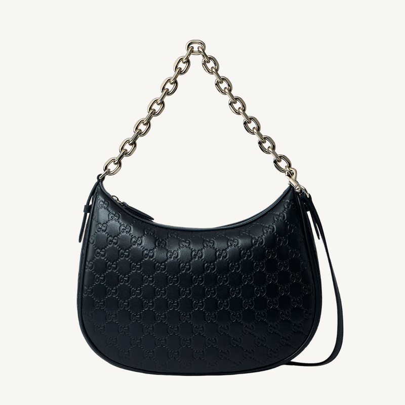 GG Emblem Large Shoulder Bag