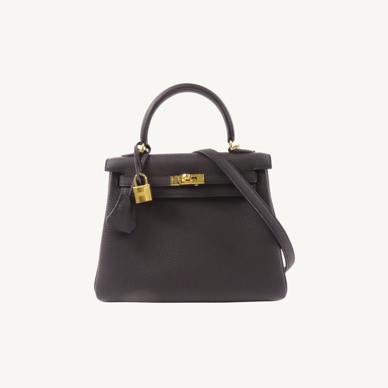 Kelly 25 Togo Noir 89 GHW