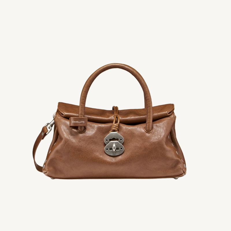 Small Dotta Smooth Leather Bag