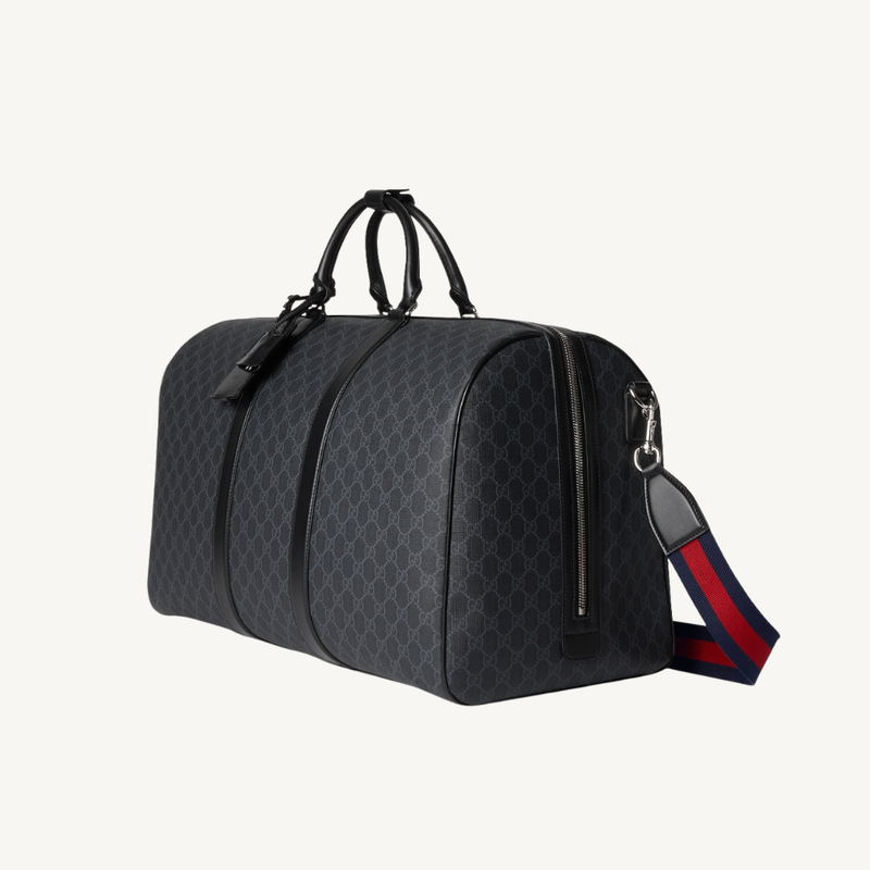 GG Black Large Duffle Bag