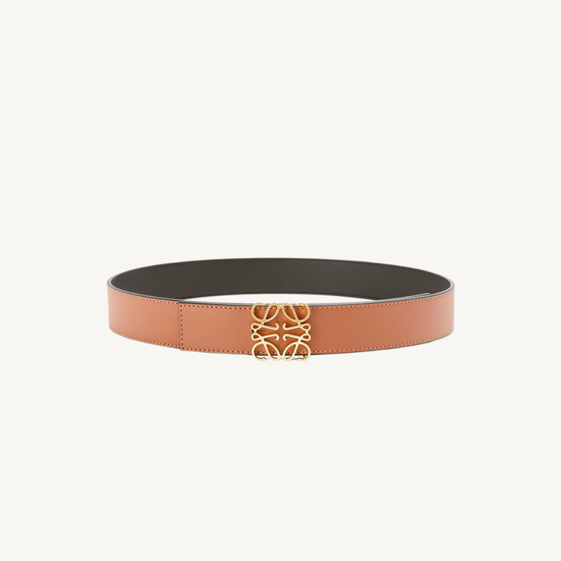 Reversible Anagram Belt in Smooth Calfskin