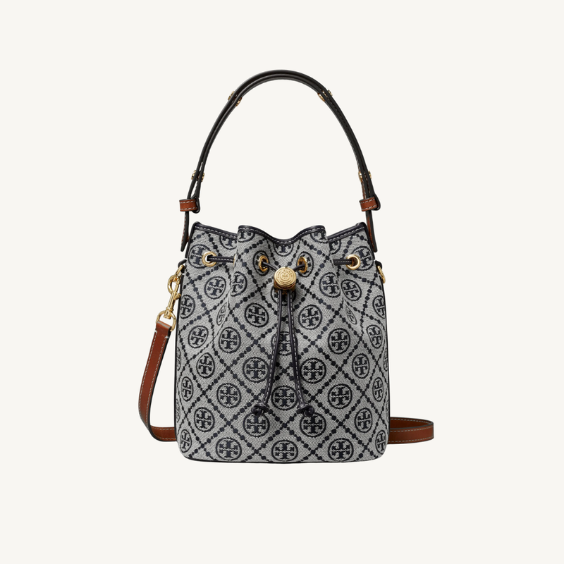T Monogram Bucket Bag
