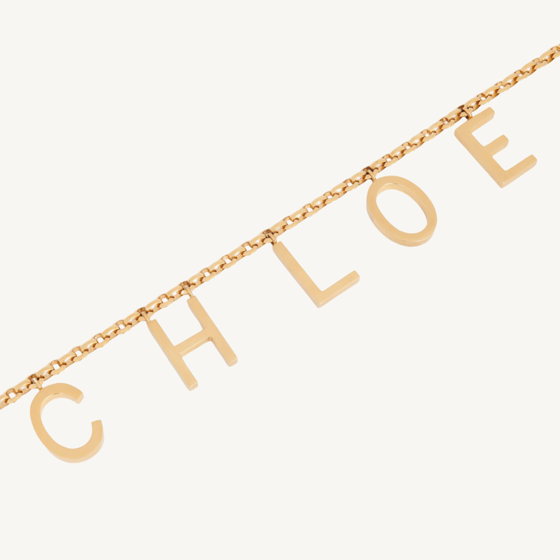 The Chloé Letters Jewelry Belt