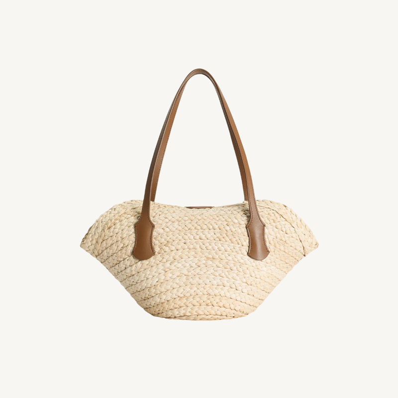 Capri Coffa Bag in Raffia