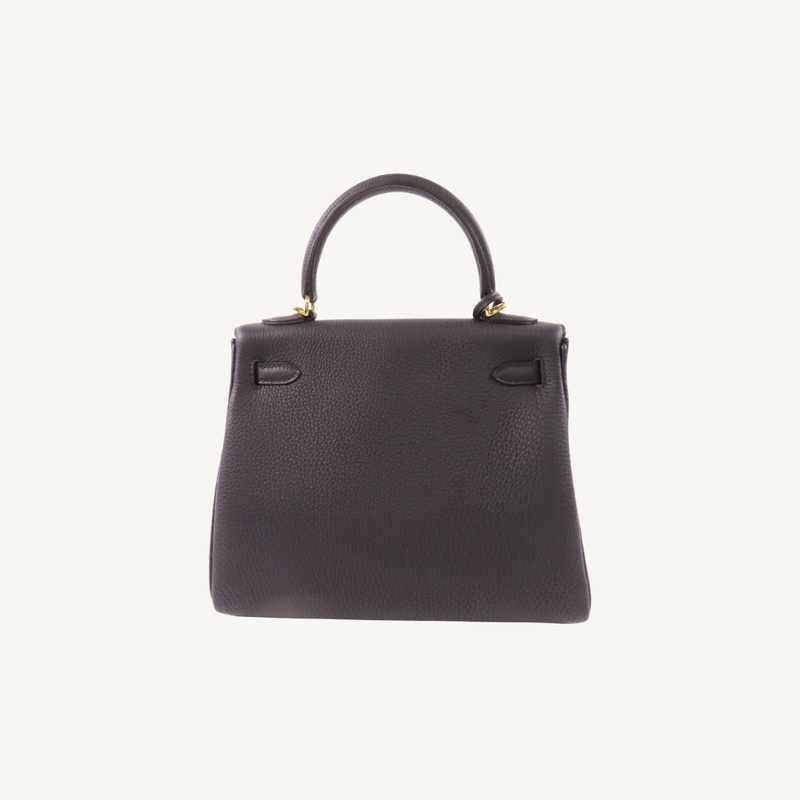 Kelly 25 Togo Noir 89 GHW