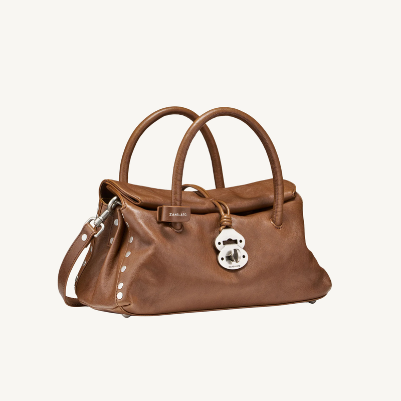 Small Dotta Smooth Leather Bag