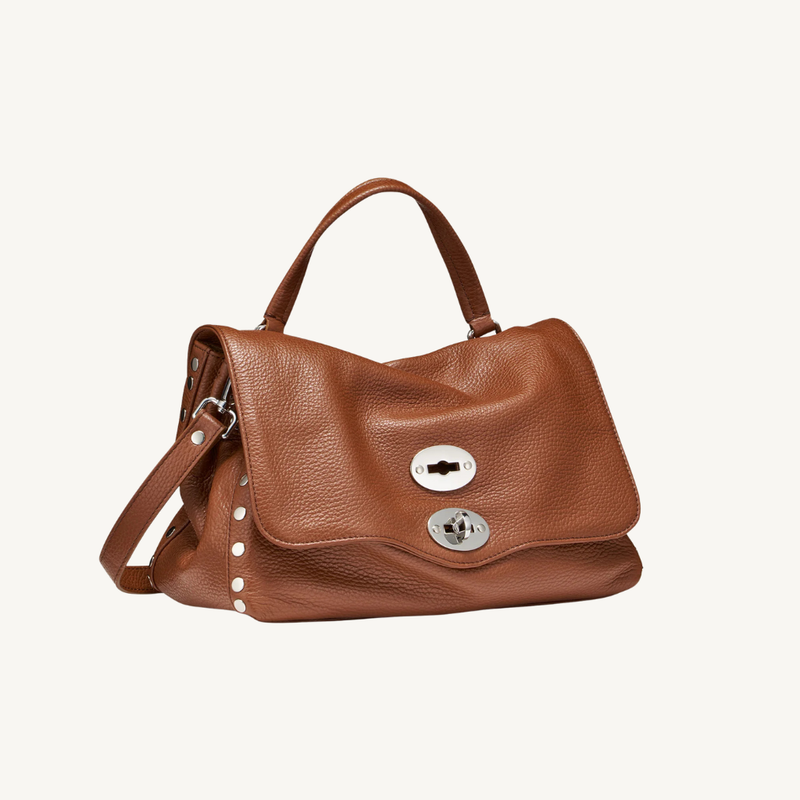 Small Postina Hammered Leather Bag