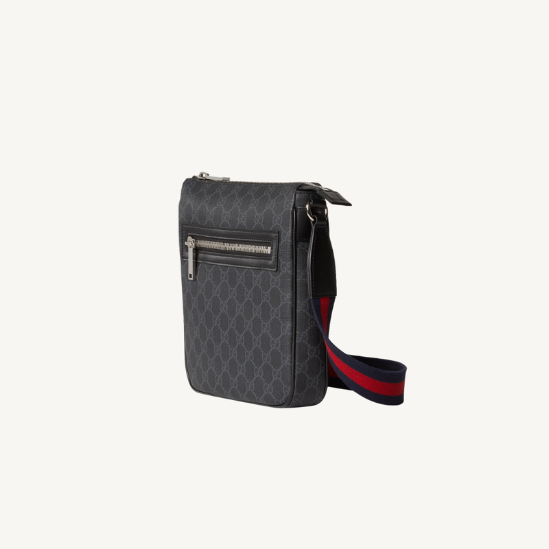 GG Black Small Messenger Bag