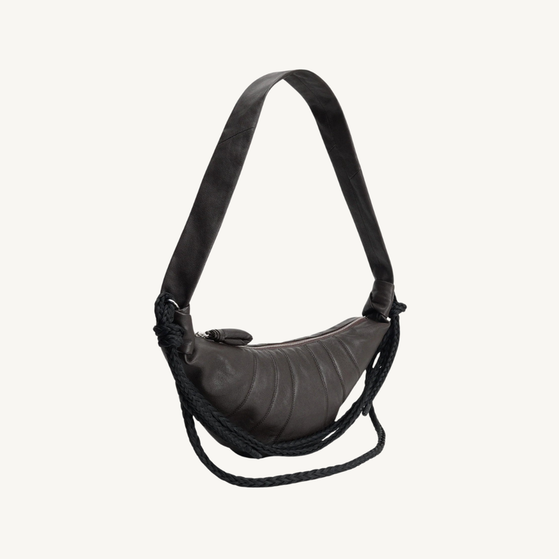 Braid Medium Croissant Bag