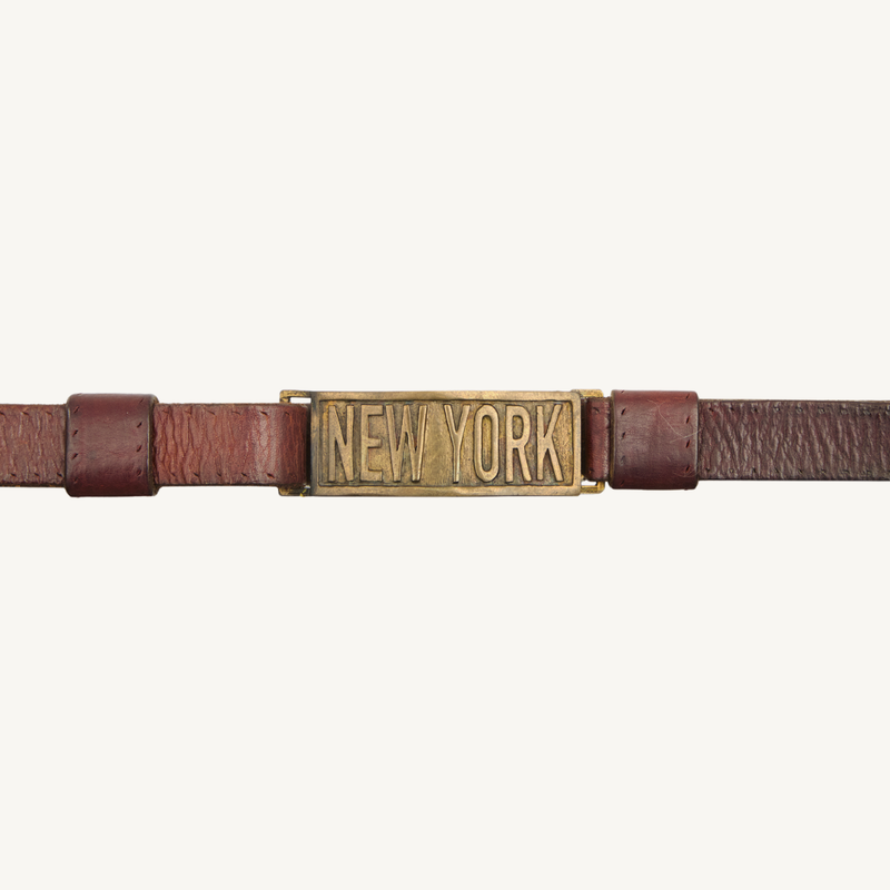 NY Leather Belt