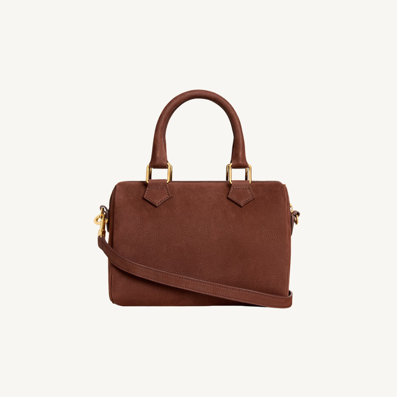 Small Boston Bag In Nubuck