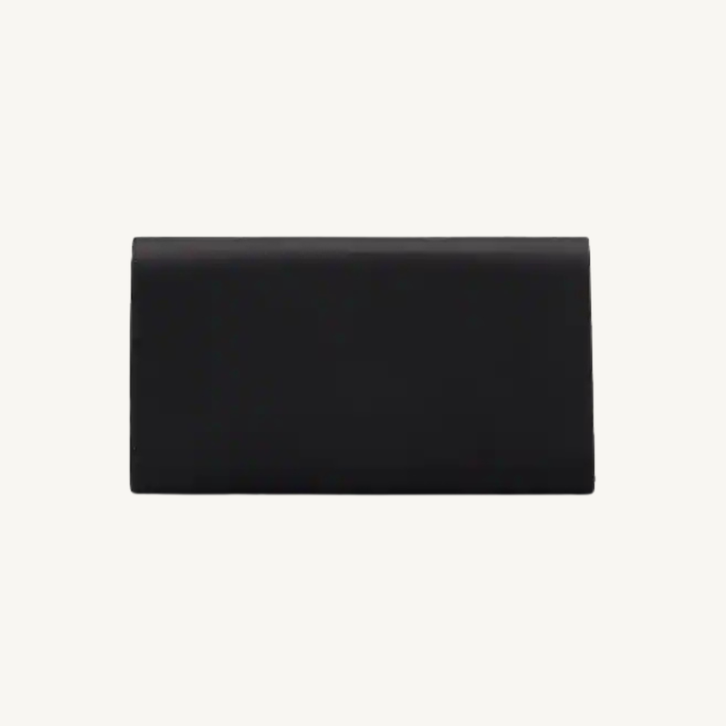 Pilgrim Choc Clutch In Satin