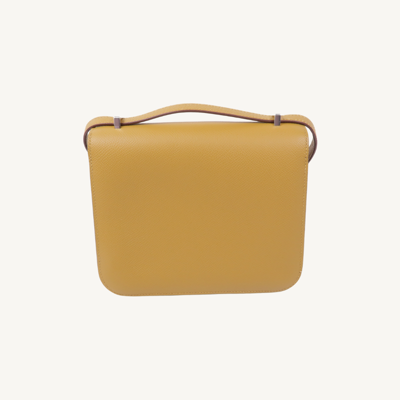 Constance Mini Veau Epsom Sesame Noir PHW