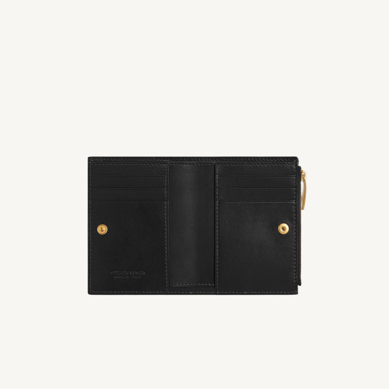 Intrecciato Small Bi-Fold Wallet