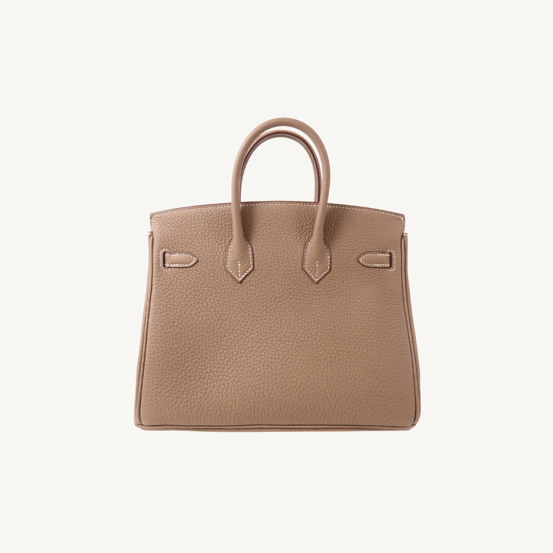 Birkin 25 Clemence Etoupe GHW