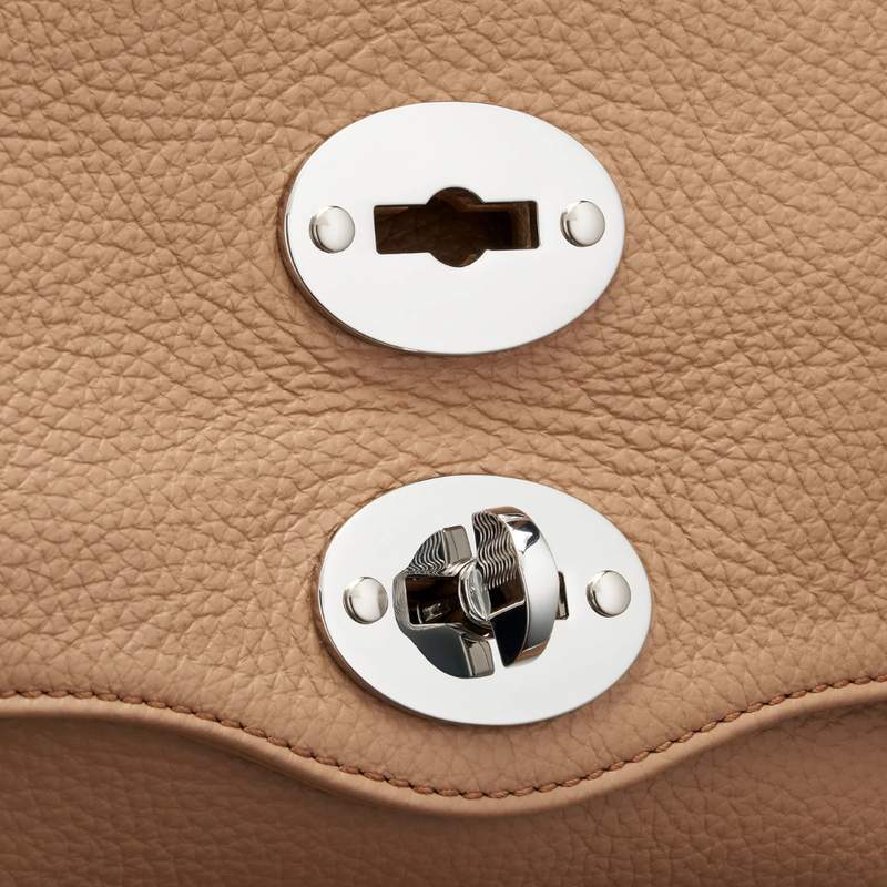 Small Postina Hammered Leather Bag