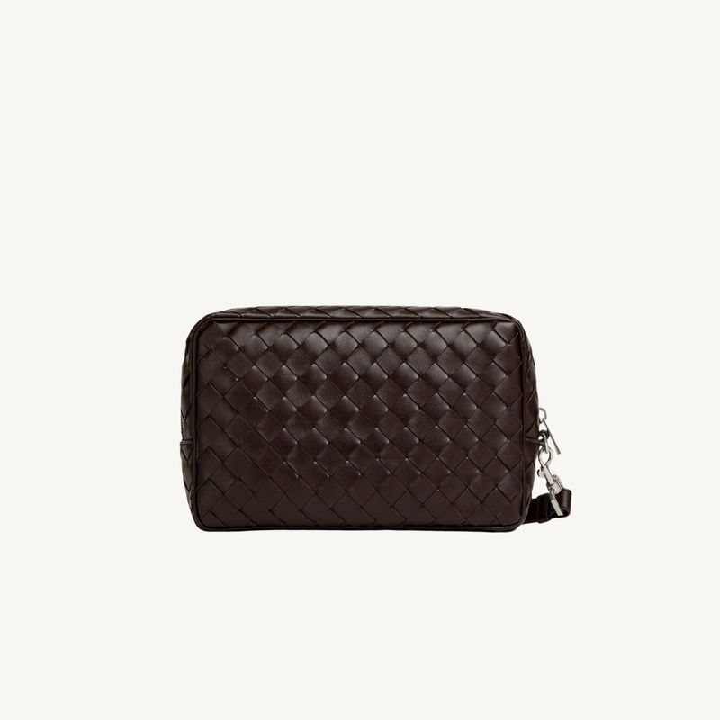 Intrecciato Pouch With Wristlet