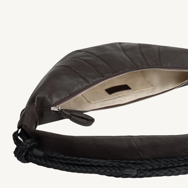 Braid Medium Croissant Bag