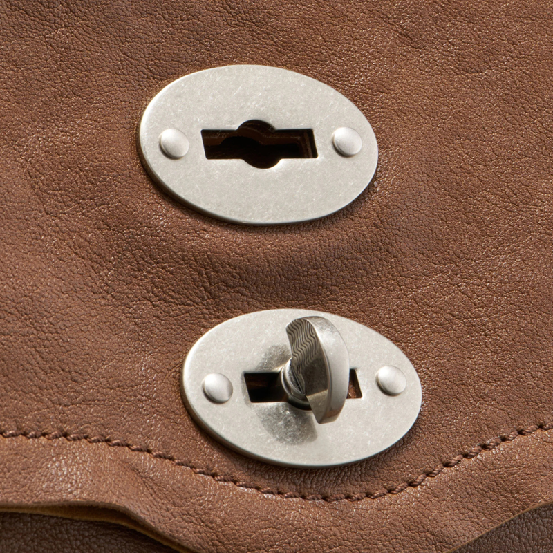 Small Postina Smooth Leather Bag