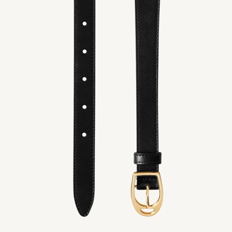 Belt with Oversized Horsebit