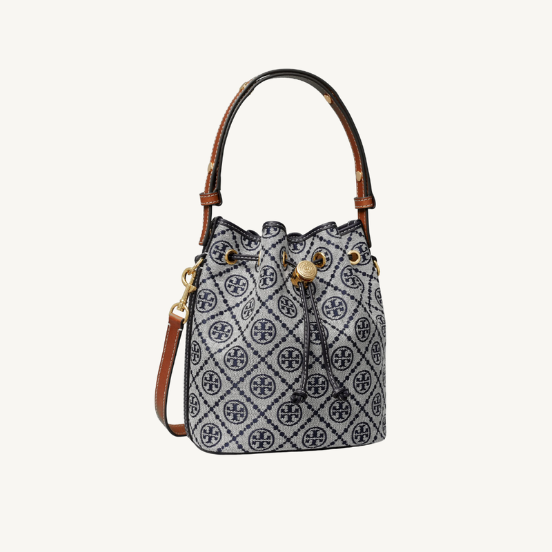 T Monogram Bucket Bag