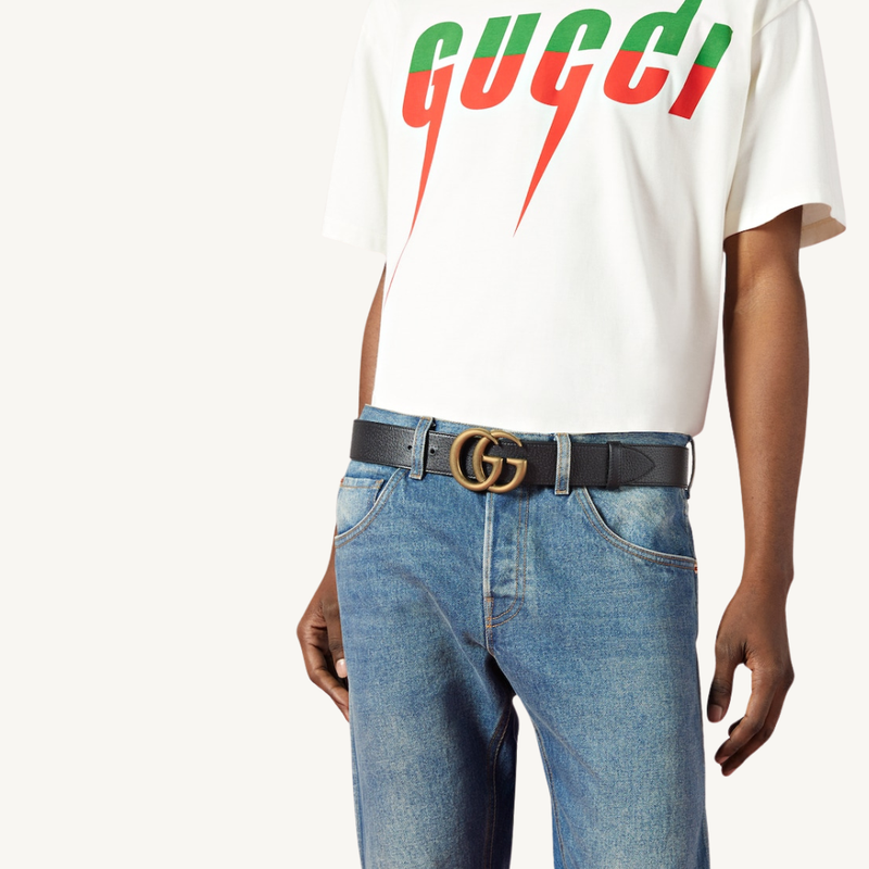 GG Marmont Wide Belt