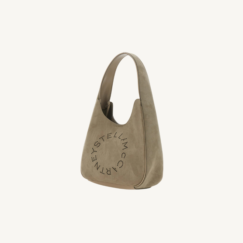 Logo Slouchy Medium Hobo Bag
