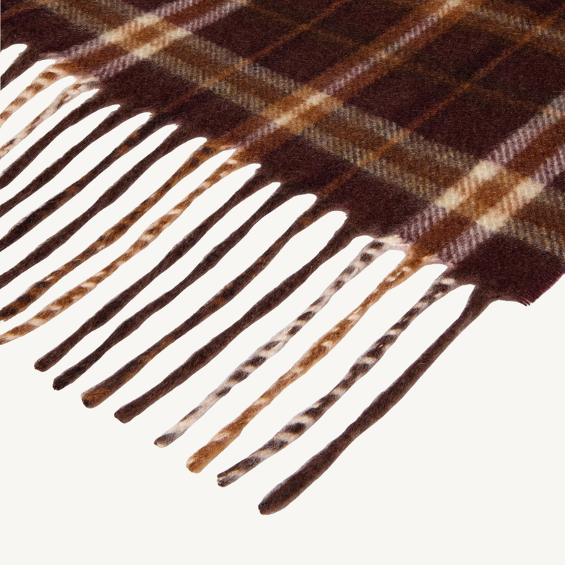 Scarf in Tartan Cashmere