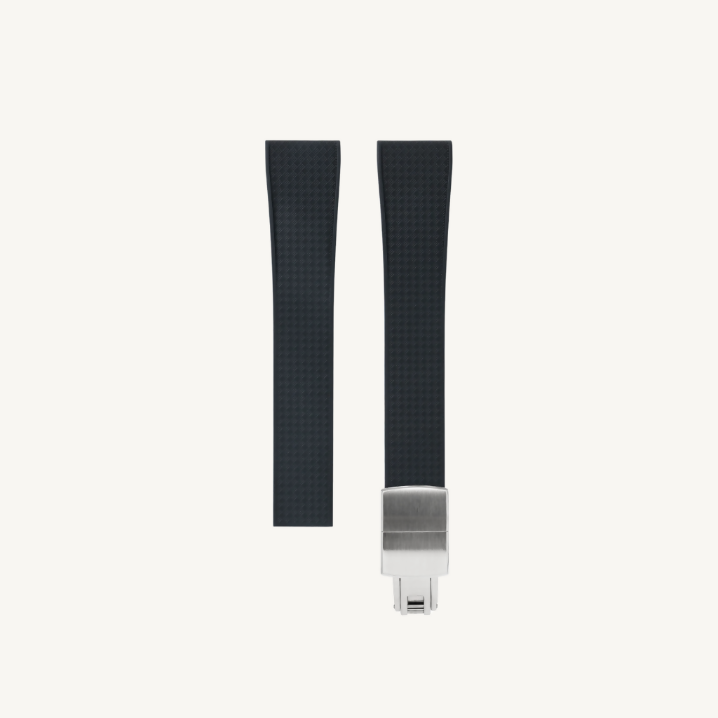 Black Tropical Rubber CTS Strap