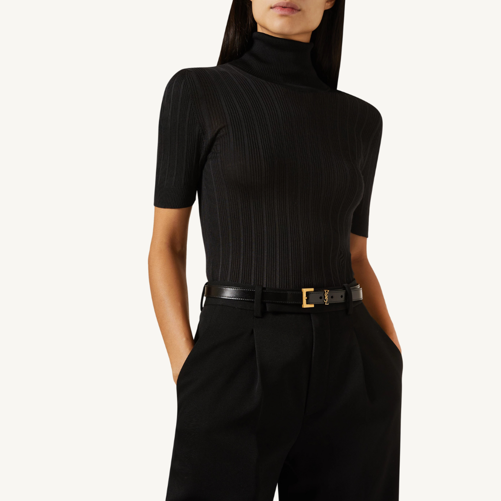 Cassandre Belt with Square Buckle