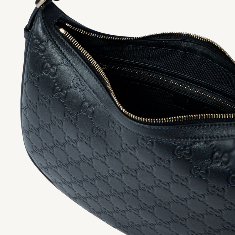 GG Emblem Large Shoulder Bag