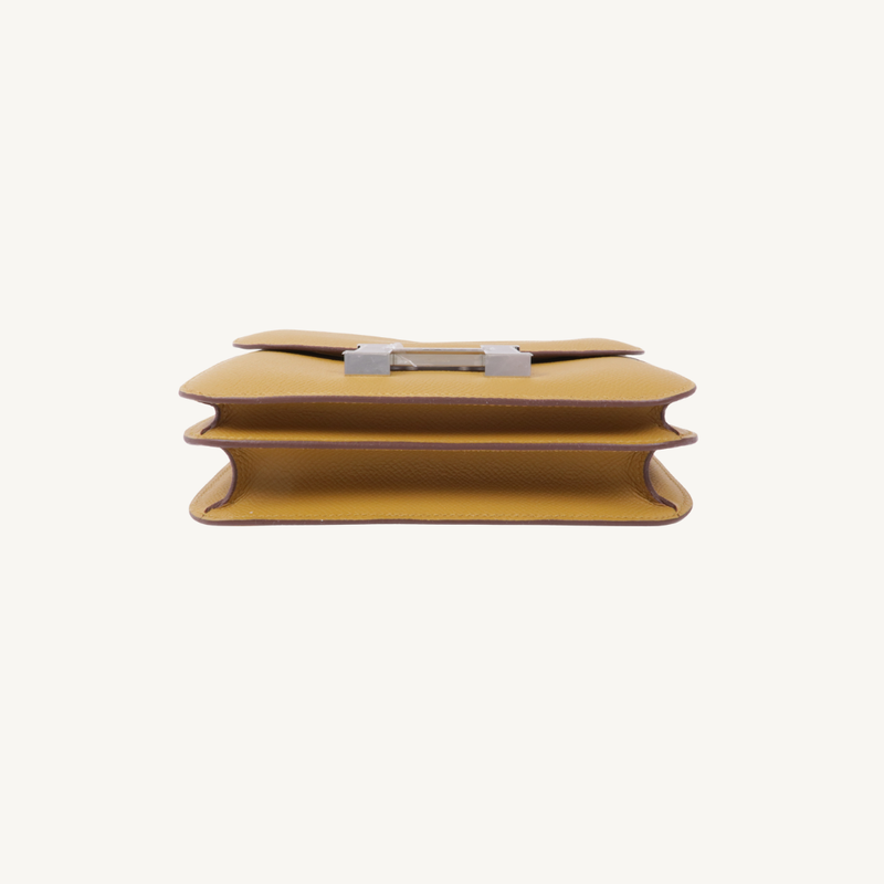 Constance Mini Veau Epsom Sesame Noir PHW