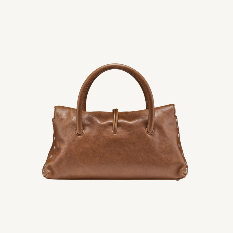 Small Dotta Smooth Leather Bag