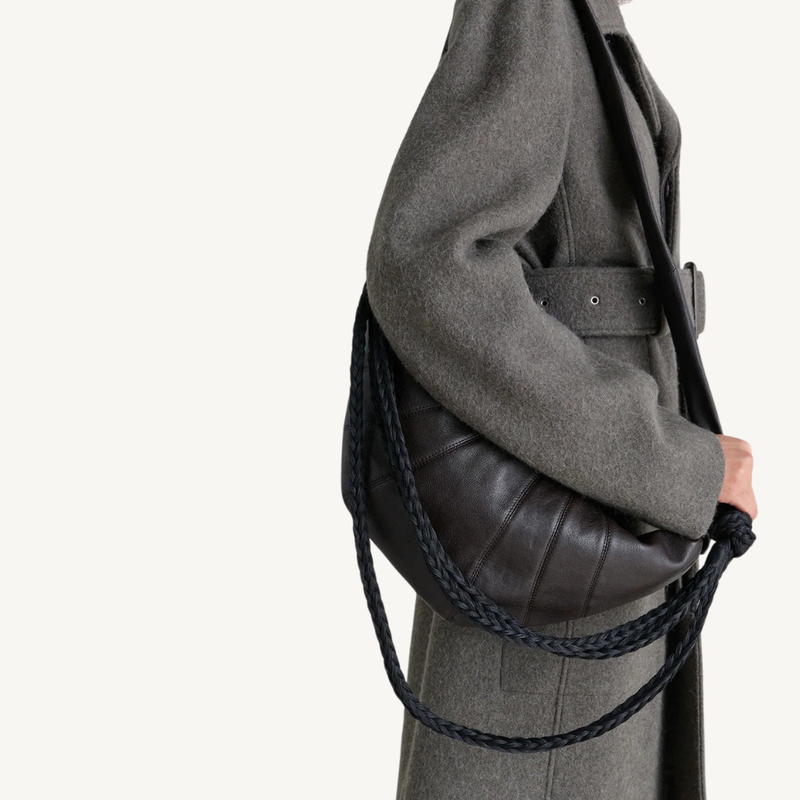 Braid Medium Croissant Bag