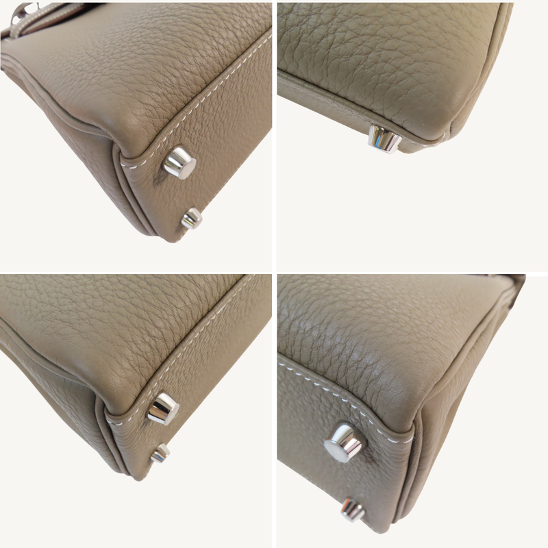 Kelly 25 Togo Etoupe PHW