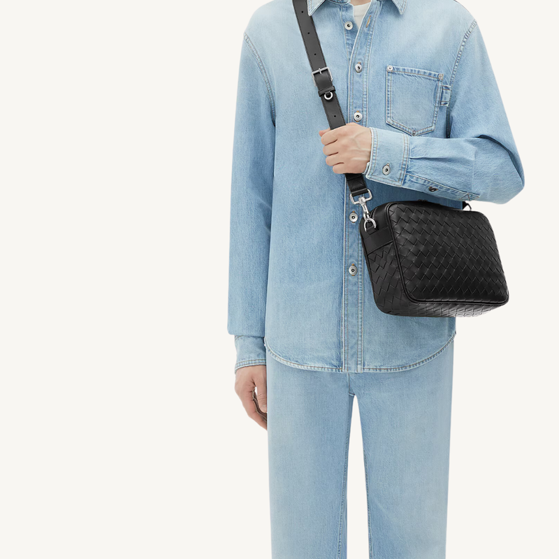 Intrecciato Camera Bag