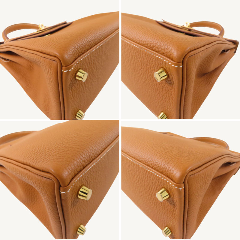 Kelly 25 Togo Gold GHW