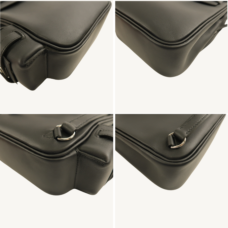 Kelly Jump Backpack Veau Swift Noir PHW