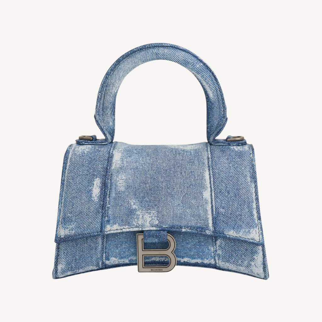 Hourglass Small Leather Handbag