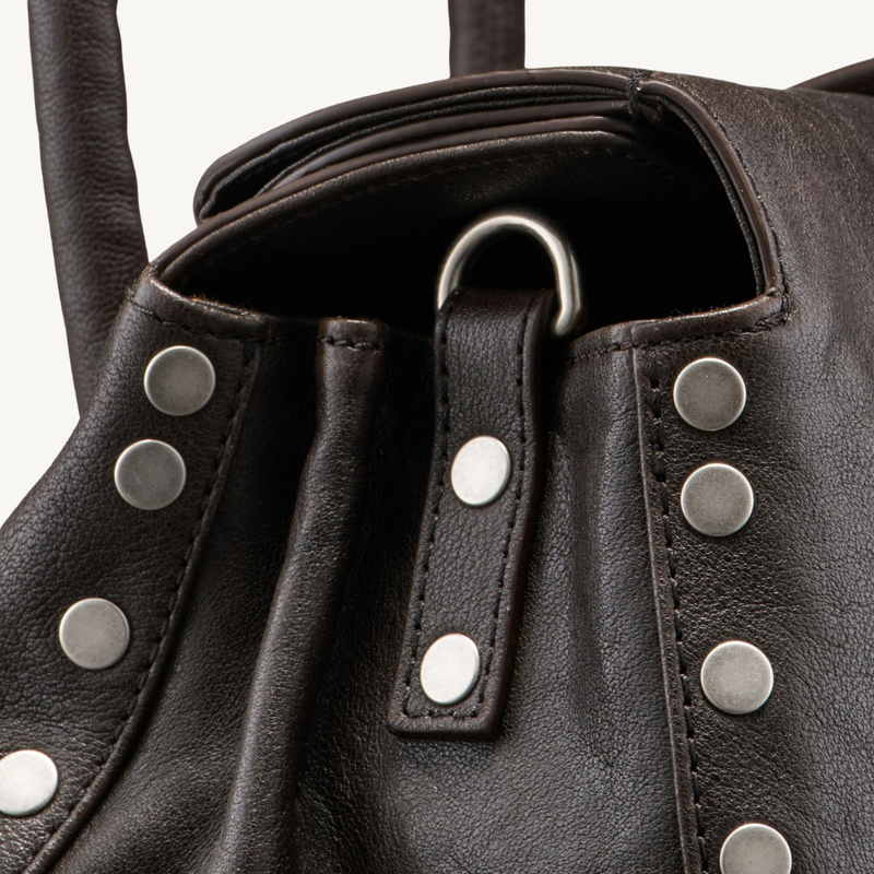 Small Dotta Smooth Leather Bag