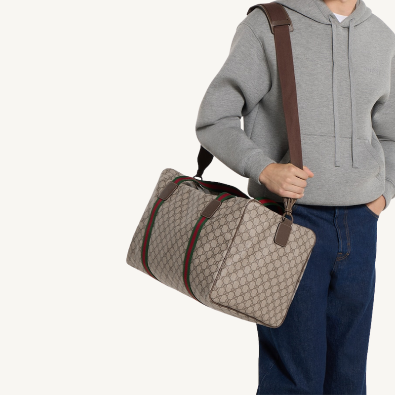 Medium Duffle Bag With Web