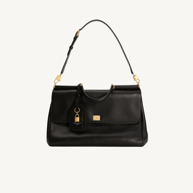 My Sicily Handbag in Plongé Calfskin